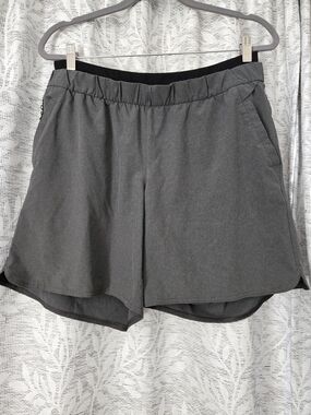 REI Gray Women's Athletic Elastic-Waist Shorts